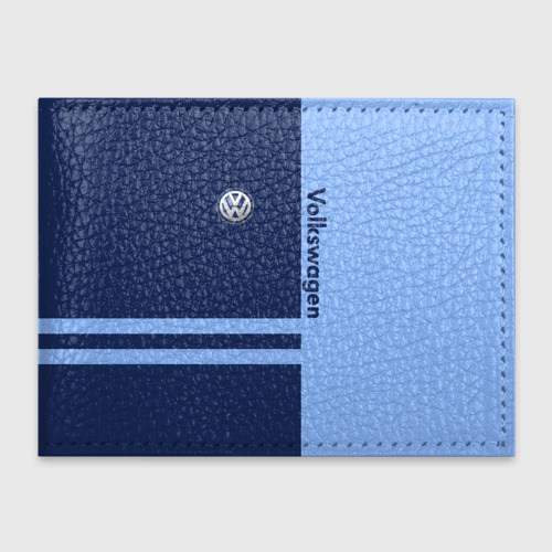 Обложка для студенческого билета Volkswagen, цвет синий