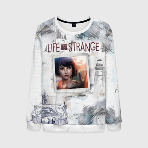Мужской свитшот 3D Max. Life is Strange. Фото 01 Мужской свитшот 3D Max. Life is Strange. Фото 01