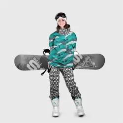 Накидка на куртку 3D Дельфины - фото 2
