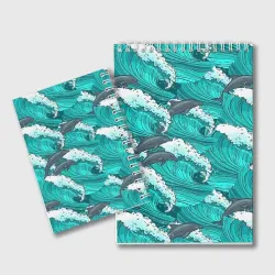 Блокнот Дельфины - фото 2