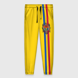 Женские брюки 3D Молдавия, лента с гербом