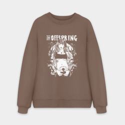 Мужской свитшот oversize без начеса хлопок The Offspring girl