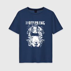 Женская футболка хлопок Oversize The Offspring girl