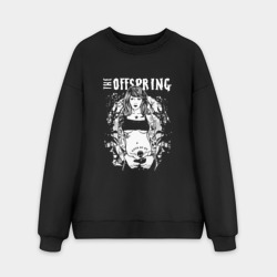 Мужской свитшот oversize без начеса хлопок The Offspring girl