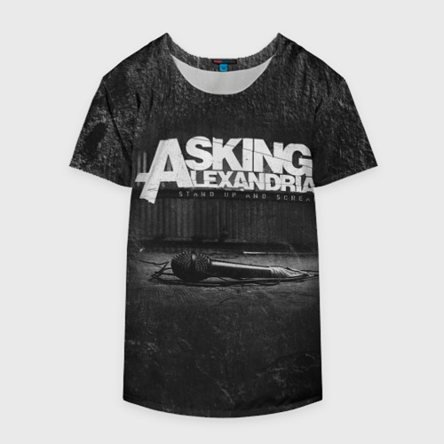 Накидка на куртку 3D Asking Alexandria, цвет 3D печать - фото 4