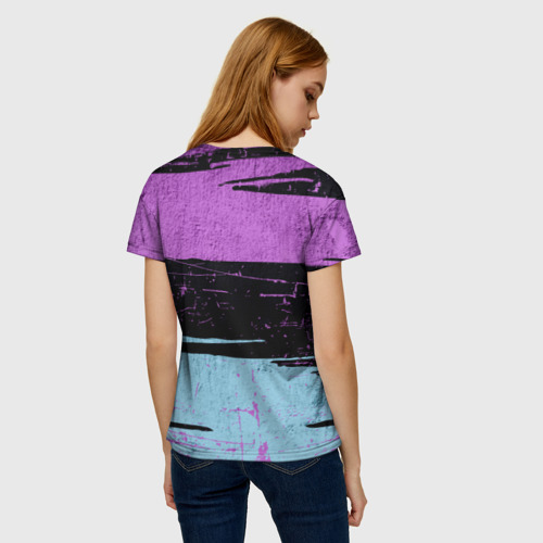 Женская футболка 3D Asking Alexandria, пост хардкор, метал, , цвет 3D печать - фото 4
