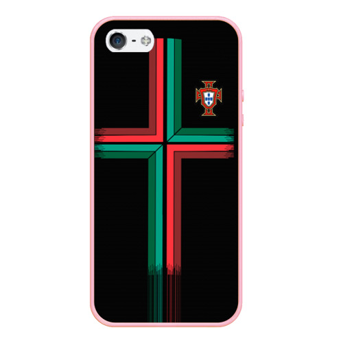 Чехол для iPhone 5/5S матовый Portugal 2018 WC alternative