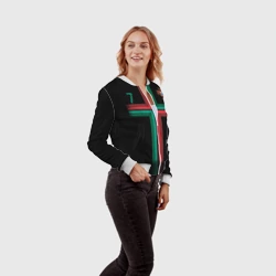 Женский бомбер 3D Роналду 2018 ЧМ Альтернативная - фото 2