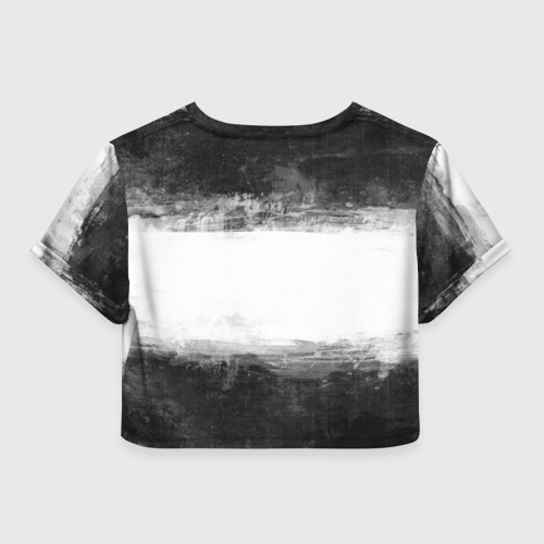 Женская футболка Crop-top 3D Asking Alexandria, цвет 3D печать - фото 2