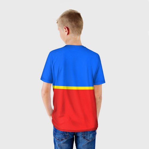 Детская футболка 3D Новосибирск, цвет 3D печать - фото 4