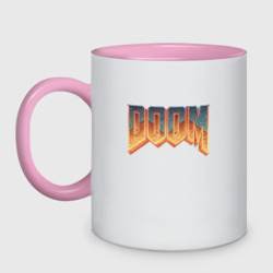 Кружка двухцветная Doom