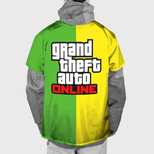 Накидка на куртку 3D GTA v online, цвет 3D печать - фото 2