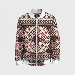 Детский бомбер 3D Славянский орнамент Русь