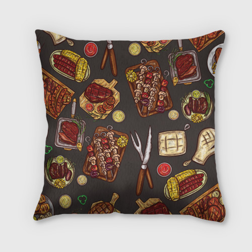 Мясо в духовке из свинины в рукаве на луковой подушке. Мясо в духовке из свинины в рукаве на луковой подушке. Шашлык в духовке нa луковой подушке. Мясо на луковой подушке. Мясо на луковой подушке в духовке.