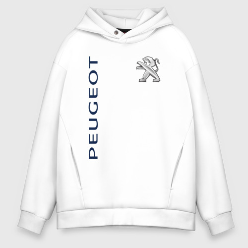 Мужское худи Oversize хлопок Peugeot