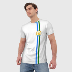 Мужская футболка 3D Башкортостан - фото 2