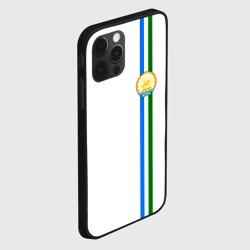 Чехол для iPhone 12 Pro Башкортостан герб на груди слева - фото 2