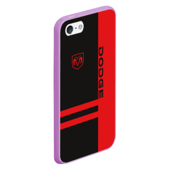 Чехол для iPhone 5/5S матовый Dodge - фото 2