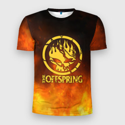 Мужская футболка 3D Slim The Offspring