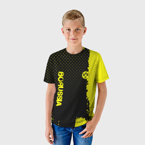 Детская футболка 3D Borussia sport, цвет 3D печать - фото 3