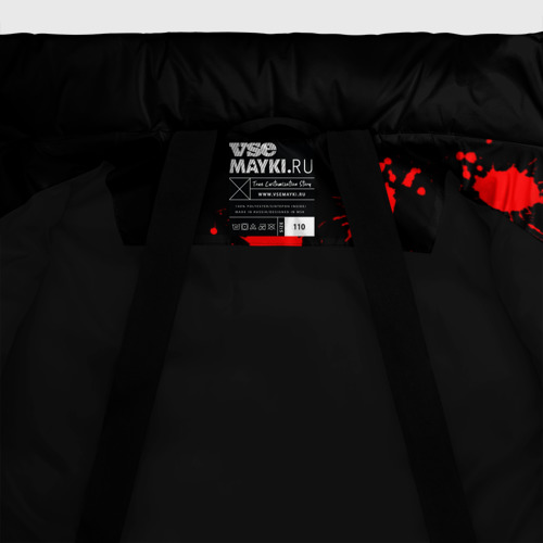 Зимняя куртка для девочек 3D The Offspring, цвет черный - фото 7