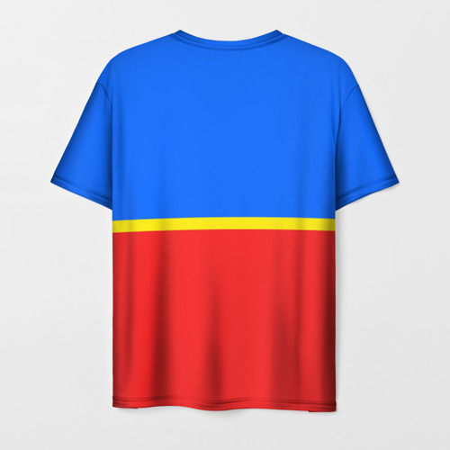 Мужская футболка 3D Омск, цвет 3D печать - фото 2