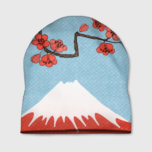 Шапка 3D Гора Фудзияма