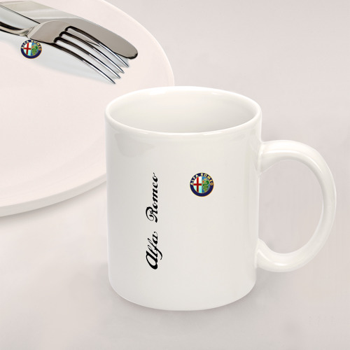 Набор: тарелка + кружка Alfa Romeo Automobiles S.p.A - фото 2