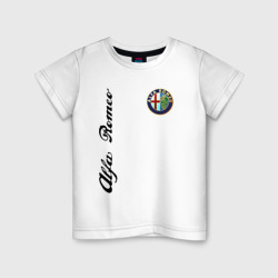 Детская футболка хлопок Alfa Romeo Automobiles S.p.A