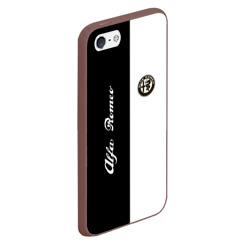 Чехол для iPhone 5/5S матовый Alfa Romeo - фото 2