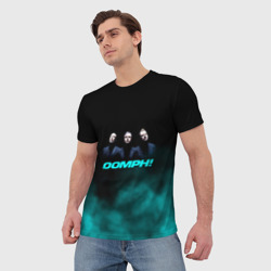 Мужская футболка 3D Oomph! - фото 2