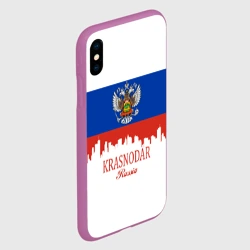 Чехол для iPhone XS Max матовый Krasnodar Краснодарский край - фото 2