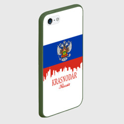Чехол для iPhone 5/5S матовый Krasnodar Краснодарский край - фото 2
