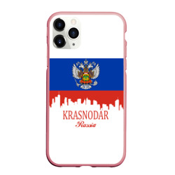 Чехол для iPhone 11 Pro матовый Krasnodar Краснодарский край