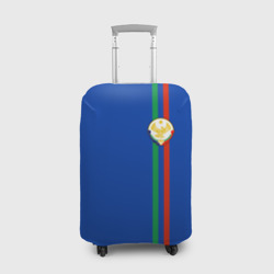 Чехол для чемодана 3D Дагестан, лента с гербом