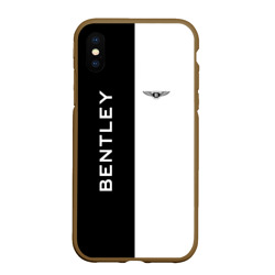 Чехол для iPhone XS Max матовый Bentley