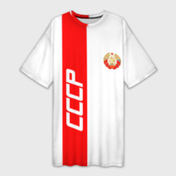 Платье-футболка 3D СССР-white collection
