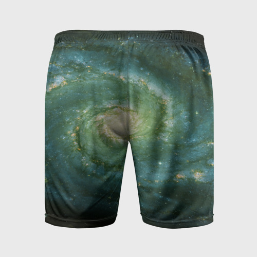 Мужские шорты спортивные Галактический мир, цвет 3D печать - фото 2
