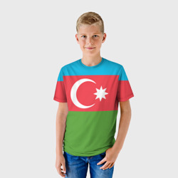 Детская футболка 3D Азербайджан - фото 2