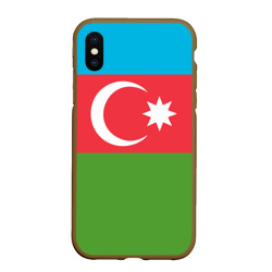 Чехол для iPhone XS Max матовый Азербайджан