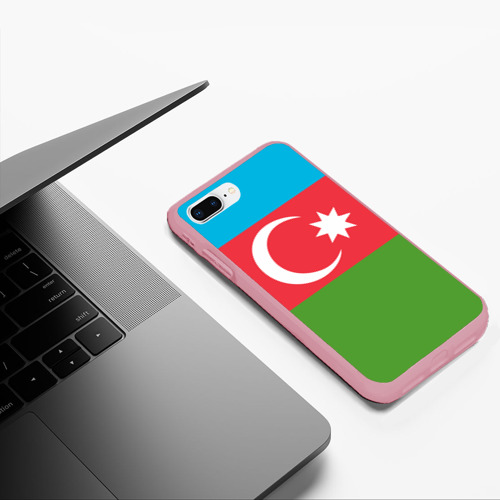 Чехол для iPhone 7Plus/8 Plus матовый с принтом Азербайджан, фото #5