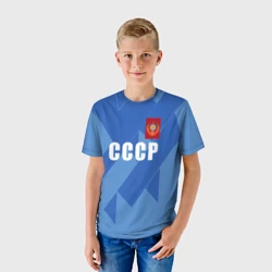 Детская футболка 3D Лев Яшин ретро - фото 2