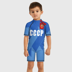 Детский купальный костюм 3D Лев Яшин ретро - фото 2