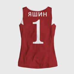 Женская майка 3D Лев Яшин ретро #2