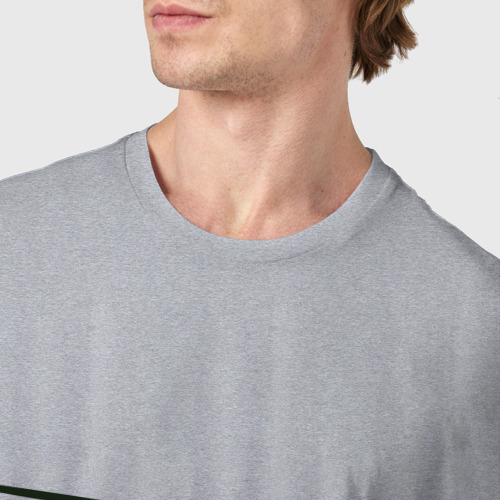 Мужская футболка хлопок CAMP2, цвет меланж - фото 6