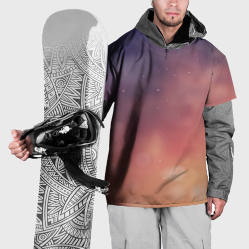 Накидка на куртку 3D Абстракция Градиент Текстура, цвет 3D печать
