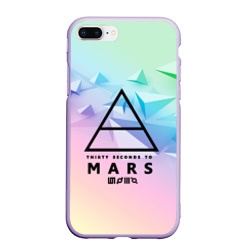 Чехол для iPhone 7Plus/8 Plus матовый 30 Seconds to Mars