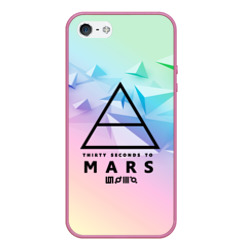 Чехол для iPhone 5/5S матовый 30 Seconds to Mars