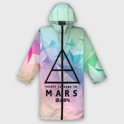 Мужской дождевик 3D 30 Seconds to Mars