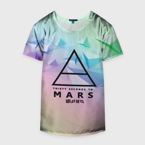 Накидка на куртку 3D 30 Seconds to Mars, цвет 3D печать - фото 4